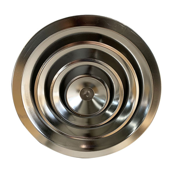 不锈钢圆形散流器-散流器-消防排烟风机,3c排烟风机,3c排烟阀-锦松